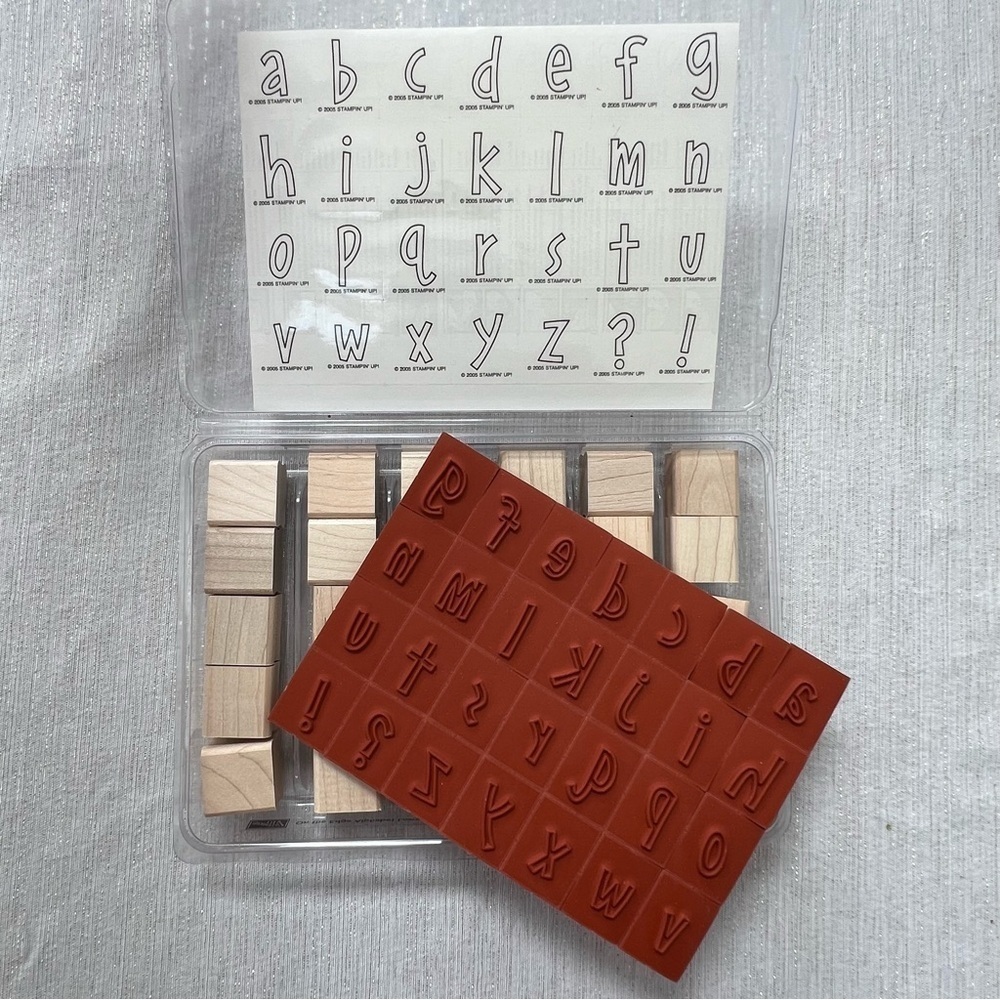 Stampin’ Up! New Alphabet Set